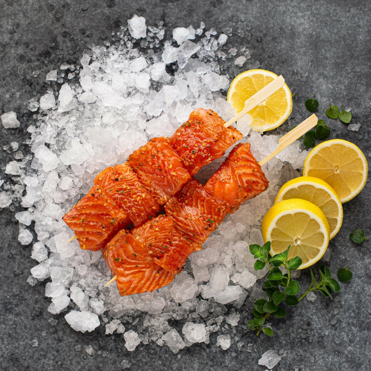 Atlantic Salmon Skewers