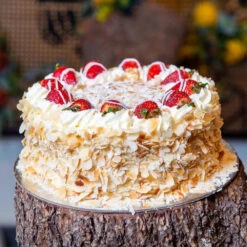 Strawberry Torte- Fresh Sponge