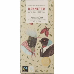 Dark Chocolate Intense Dark 80g - Bennetto