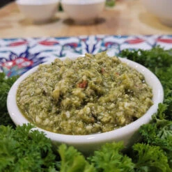 Coriander & Macadamia Pesto ($55/kg)
