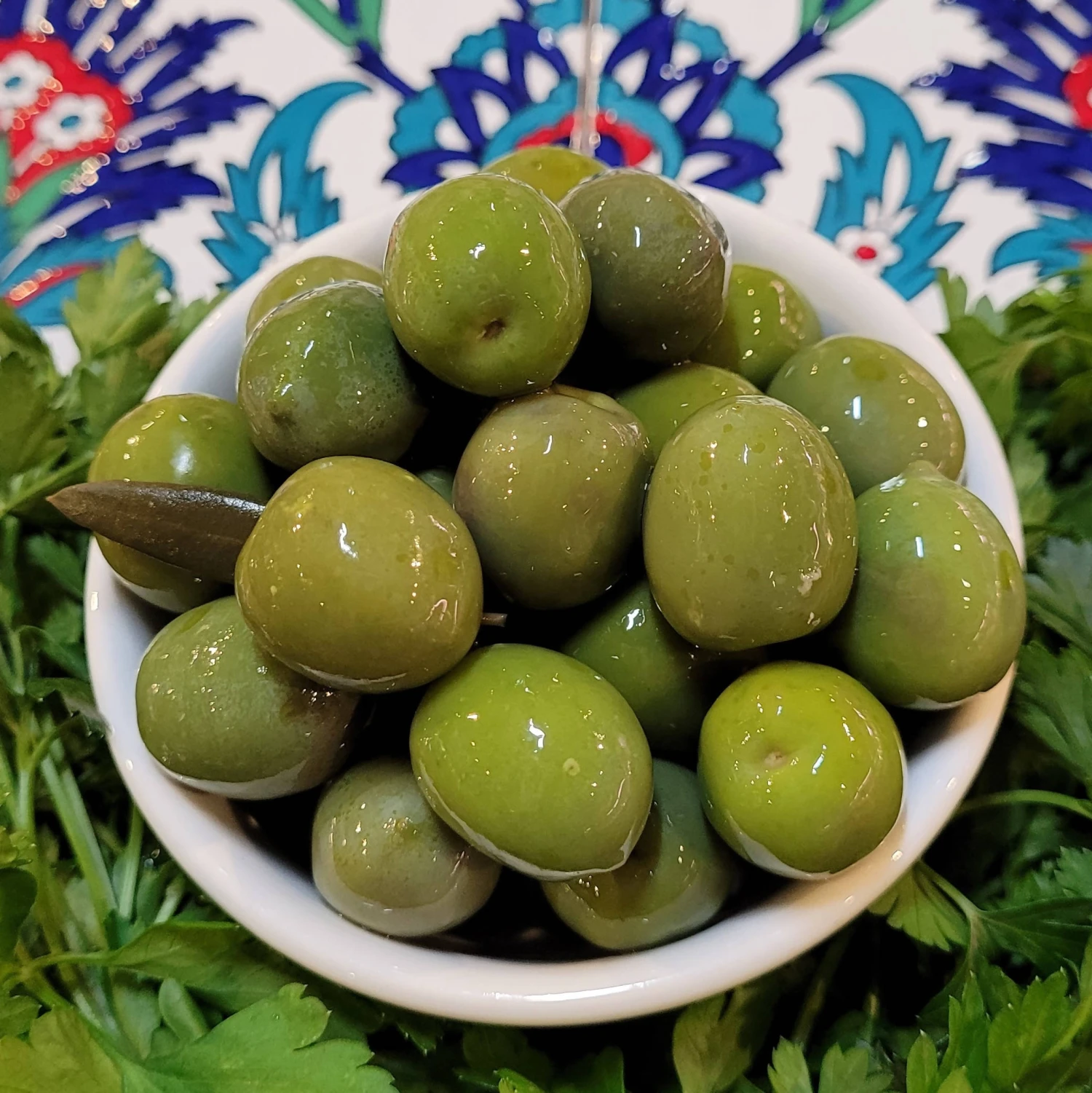 Sicilian Green Olives ($46/kg)