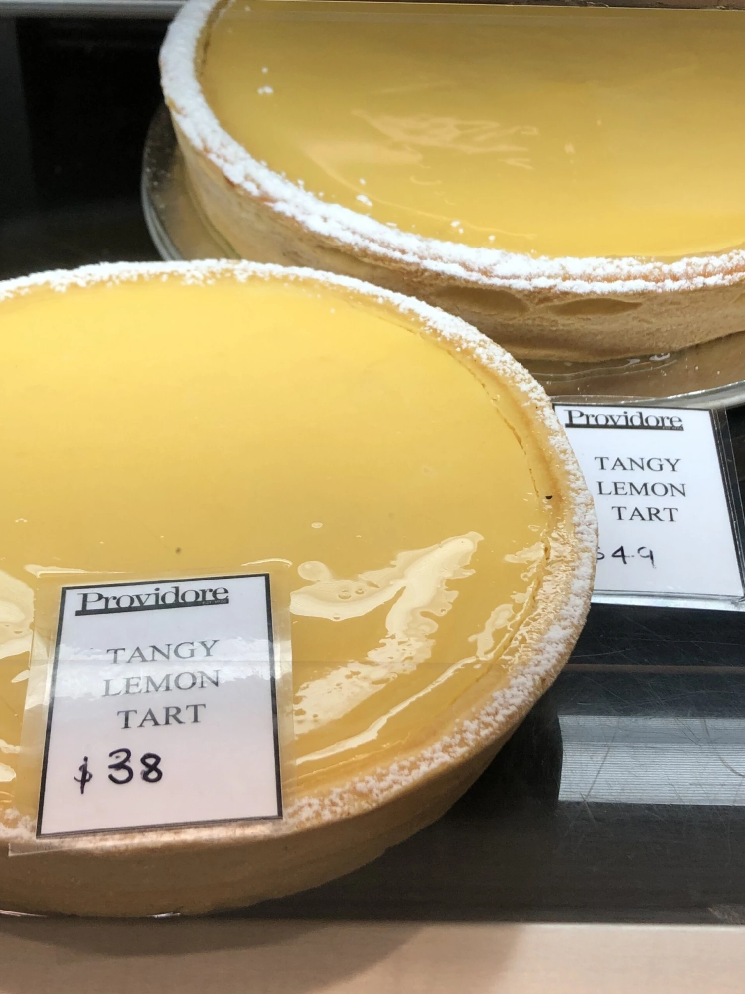 Tangy Lemon Custard Tart (2 Sizes)