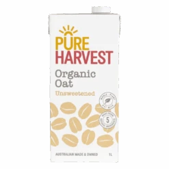 PureHarvest - Organic Oat Milk - Unsweetened - 1L