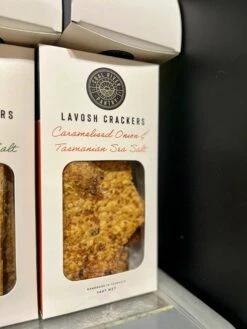 Caramelised Onion Lavosh Crackers