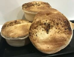 Chunky Pepper Steak Pie