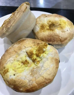 Chunky Beef Curry Pies