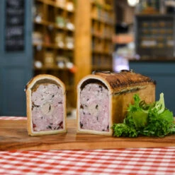 Duck, Mushroom & Duck Mousse Pate Croute