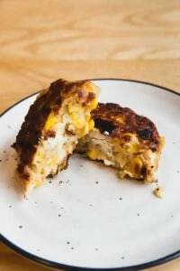 Sweet Corn & Feta Fritter (V)