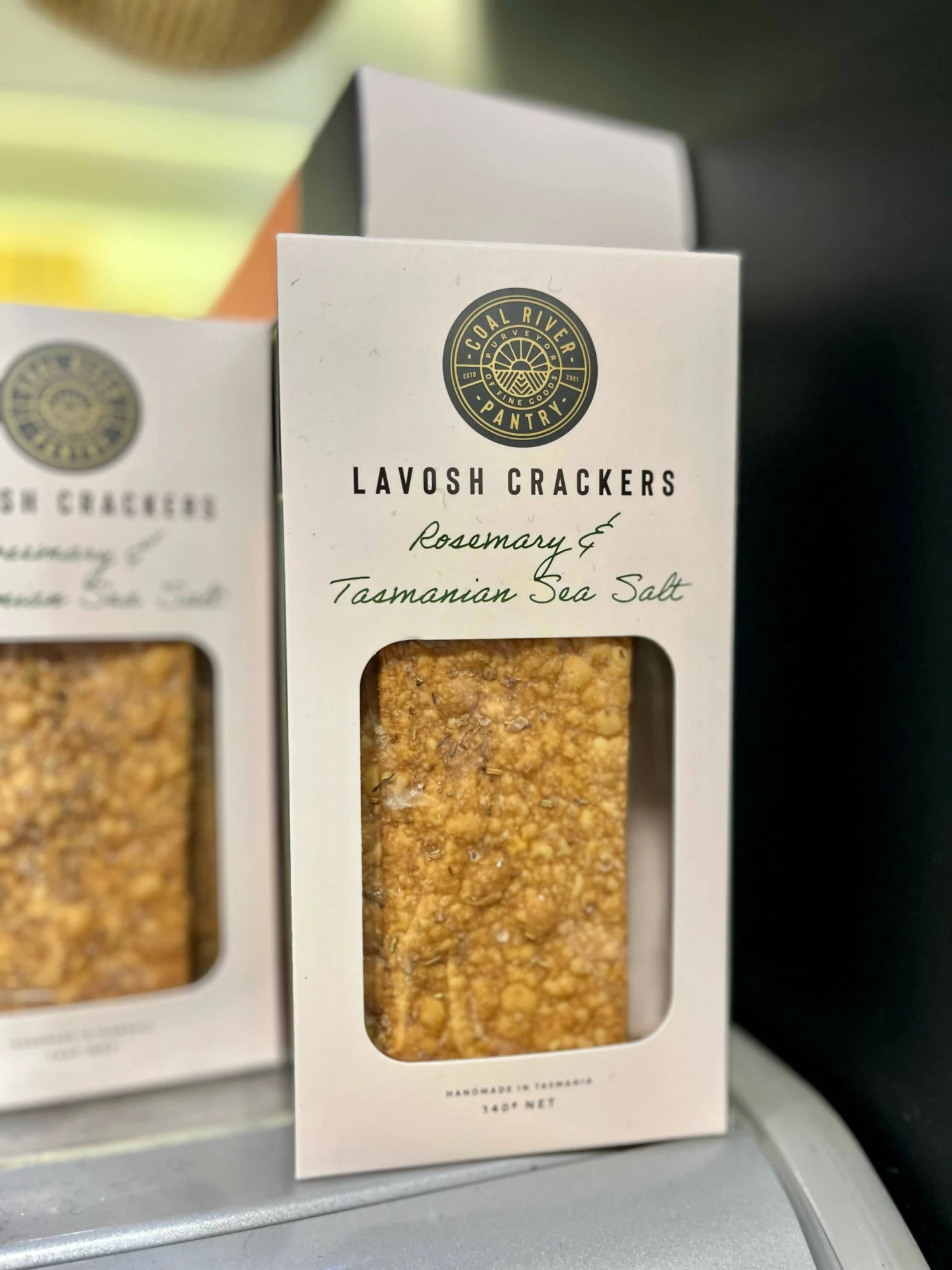 Rosemary & Sea Salt Lavosh Crackers