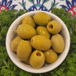 Pitted Green Olives ($46/kg)