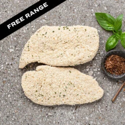 Free Range Chicken Breast Schnitzel